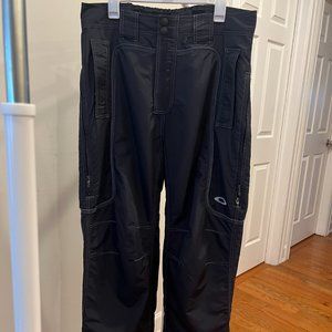 Y2K Oakley Software Men's Large Snowboard Ski Pants Gorpcore contrast stitch